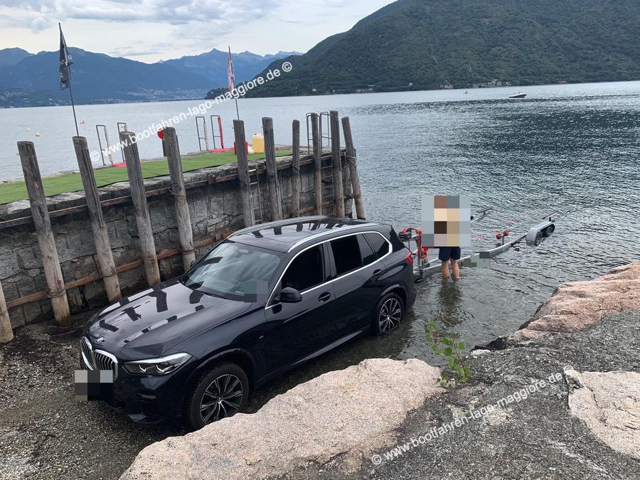 Cannobio Rampe bei Pegelstand 192,43 m