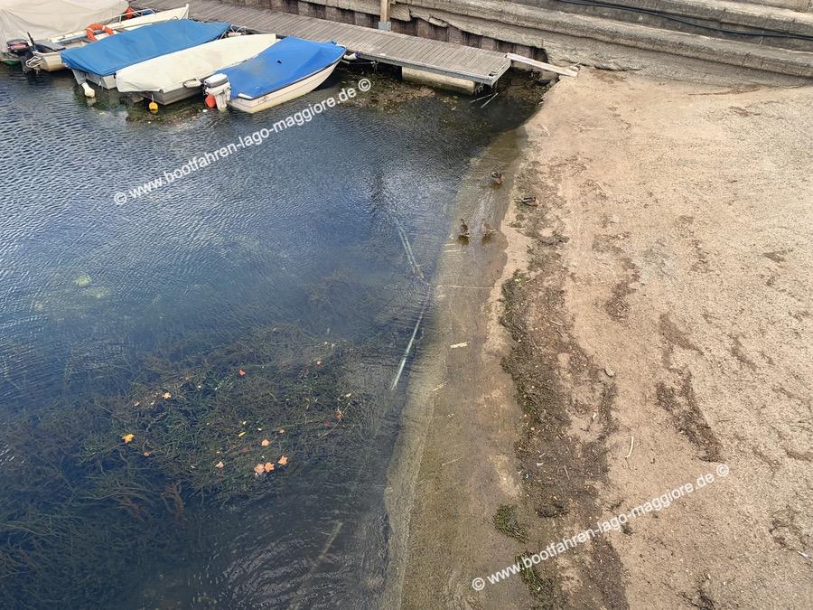 Luino Wasserstand Foto 192,43 m