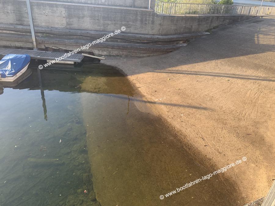 Zustand Rampe Luino bei 192,75 m